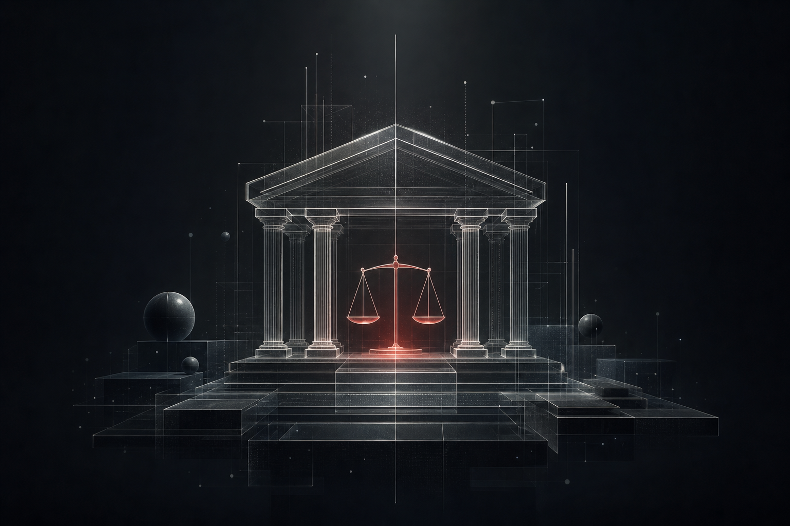 Editorial illustration: OpenAI launches AI Futures blog to steer the regulatory conversation