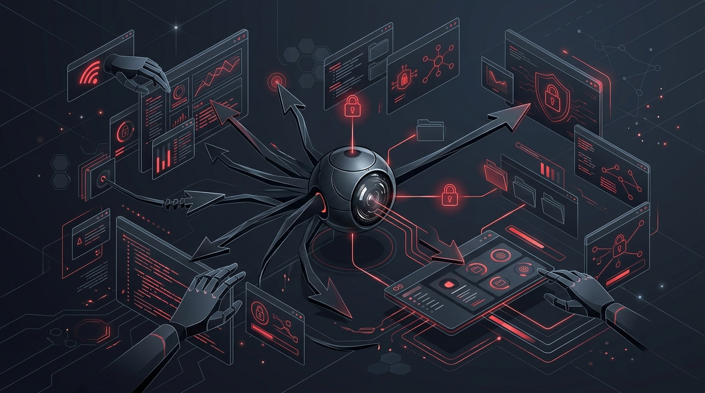 Redakční ilustrace: Průvodce AI už není o chatu. Jde o to, komu svěříte počítač