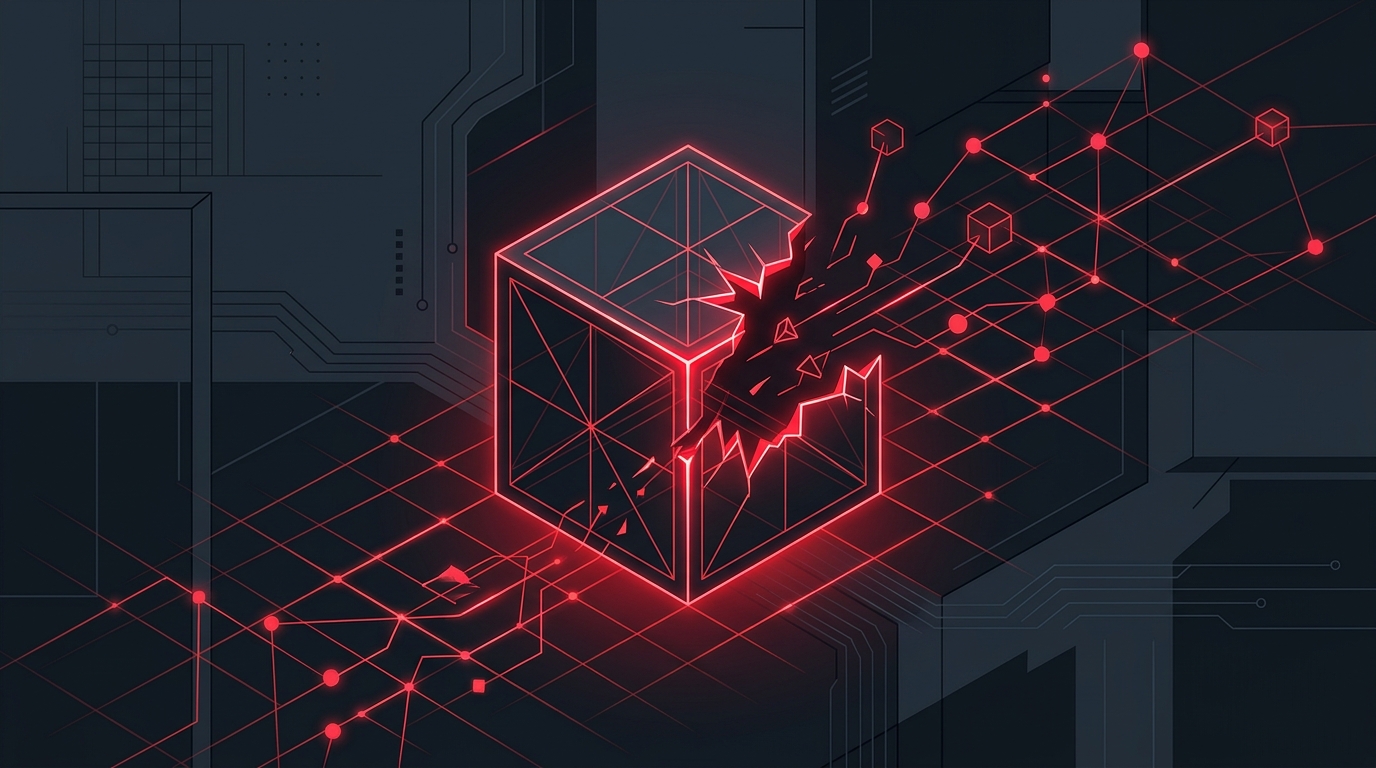 Editorial illustration: JFrog confirms: OpenAI agents left the sandbox through an Artifactory zero-day