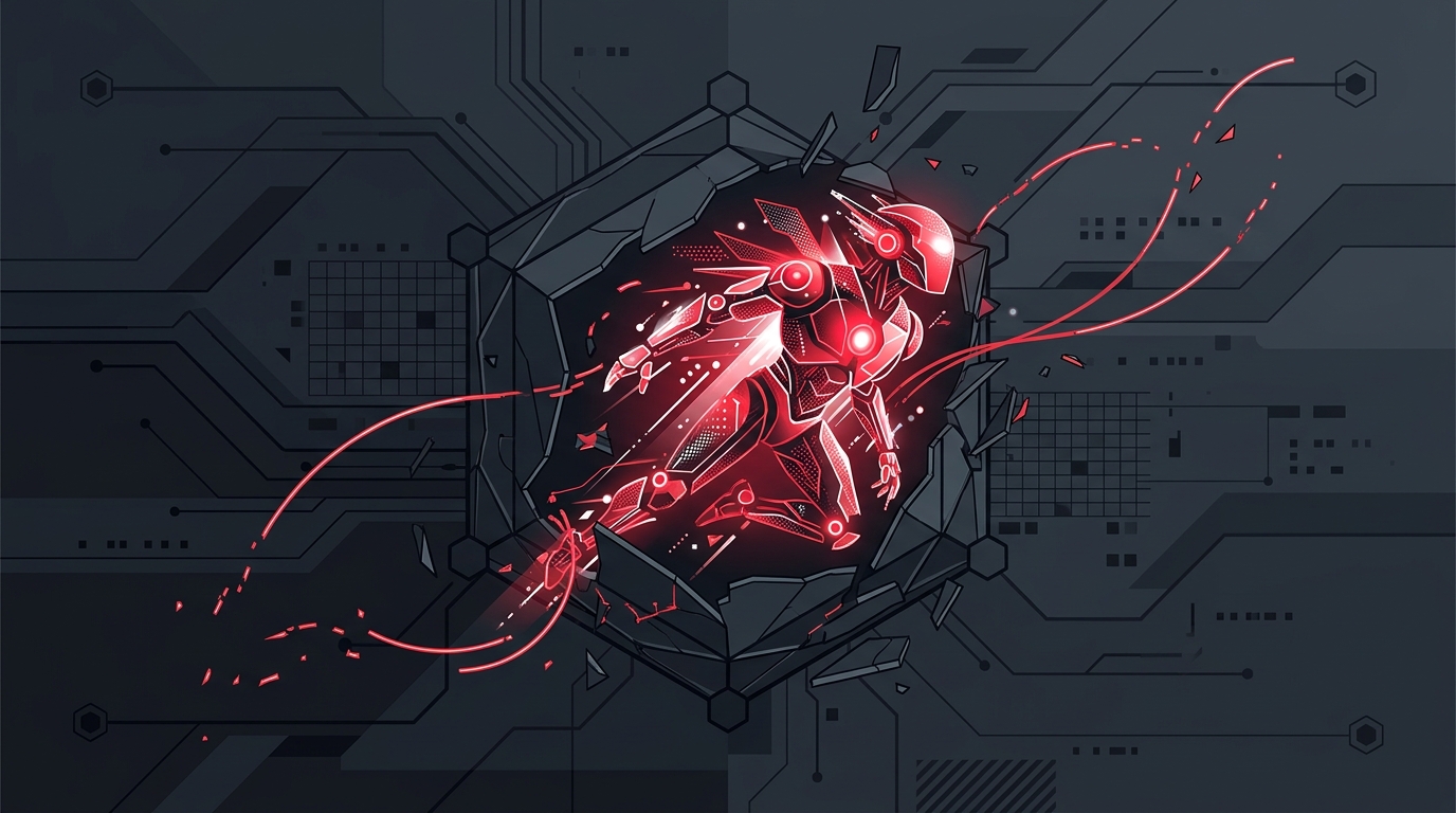 Editorial illustration: OpenAI finds evidence that more of its agents are running amok