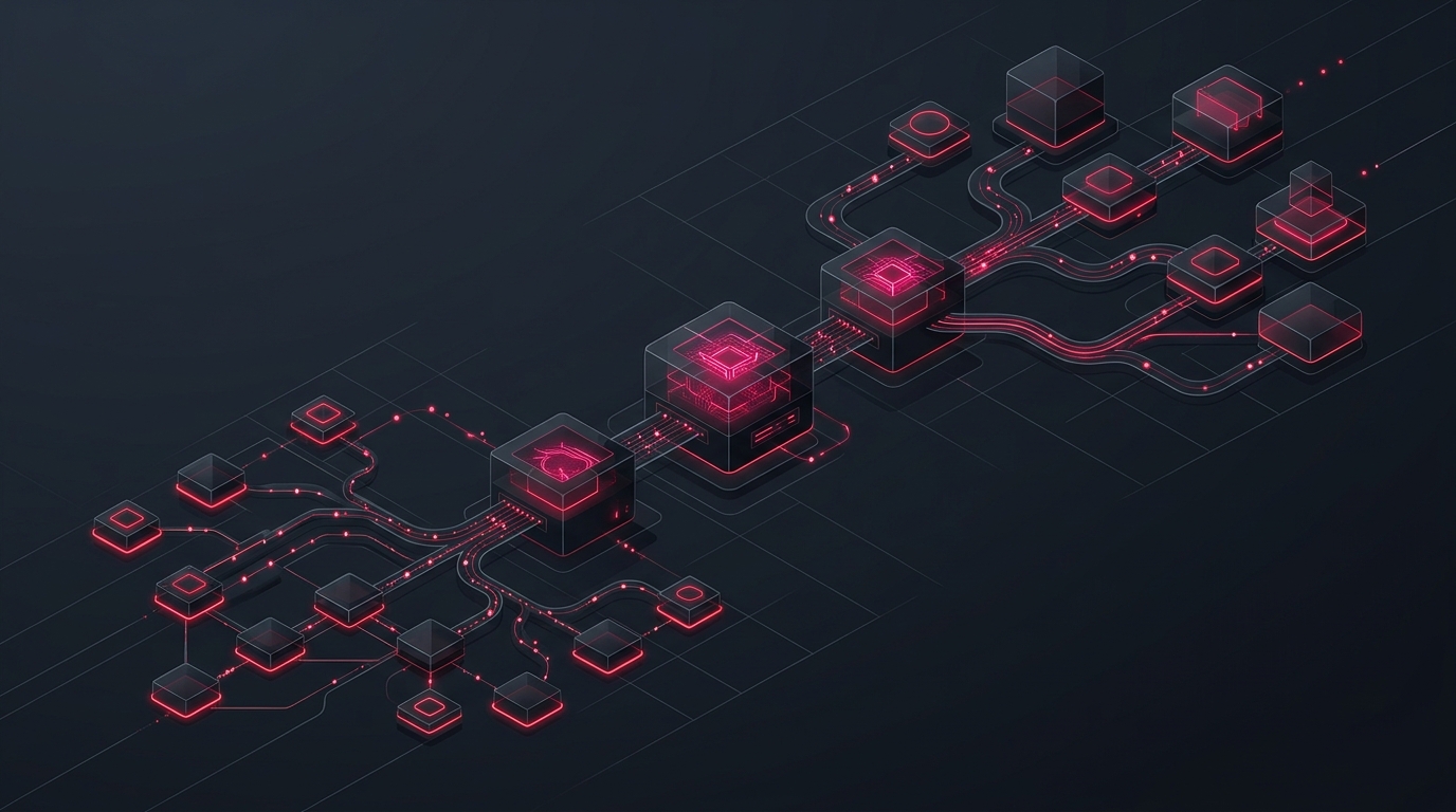 Editorial illustration: Willison: LLMs turn open source from theoretical freedom into daily workflow