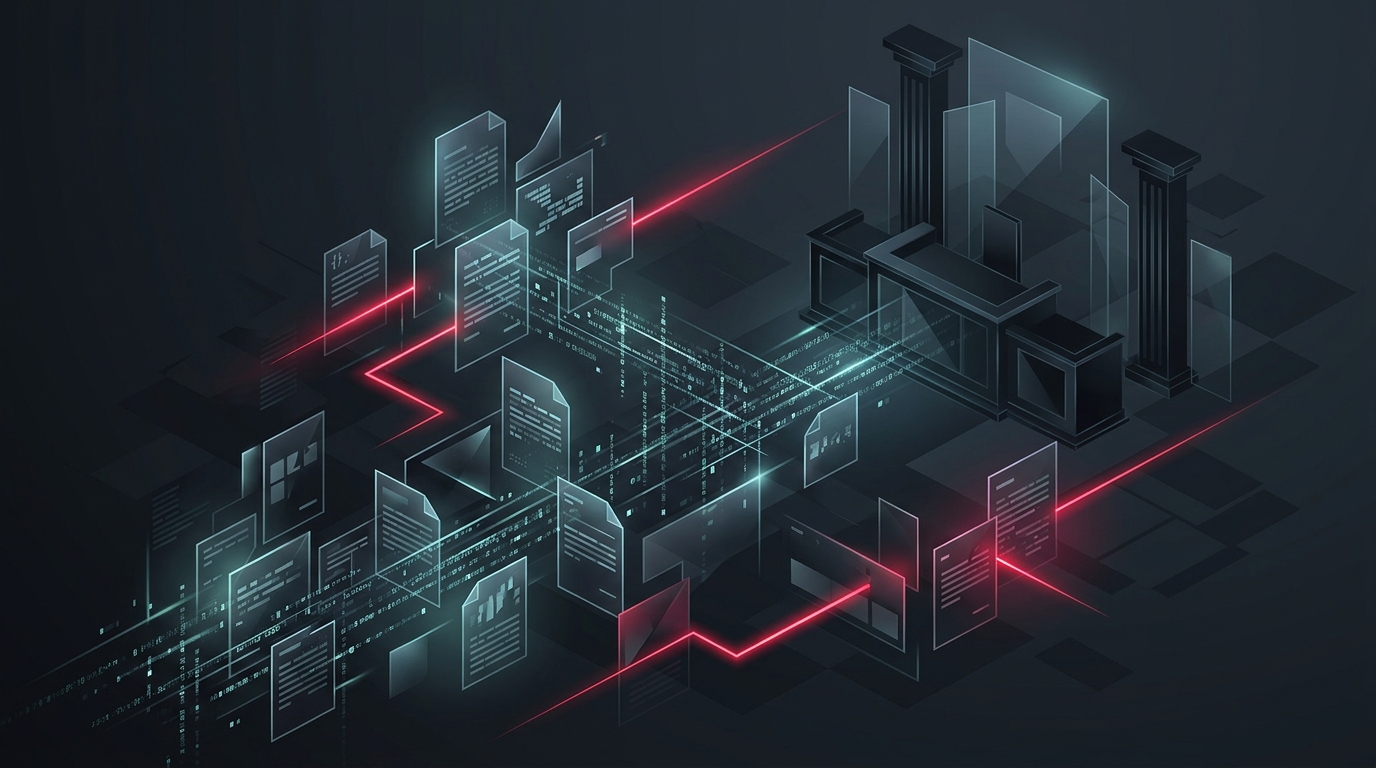Editorial illustration: OpenAI publishes messages and emails against Apple’s trade-secrets suit