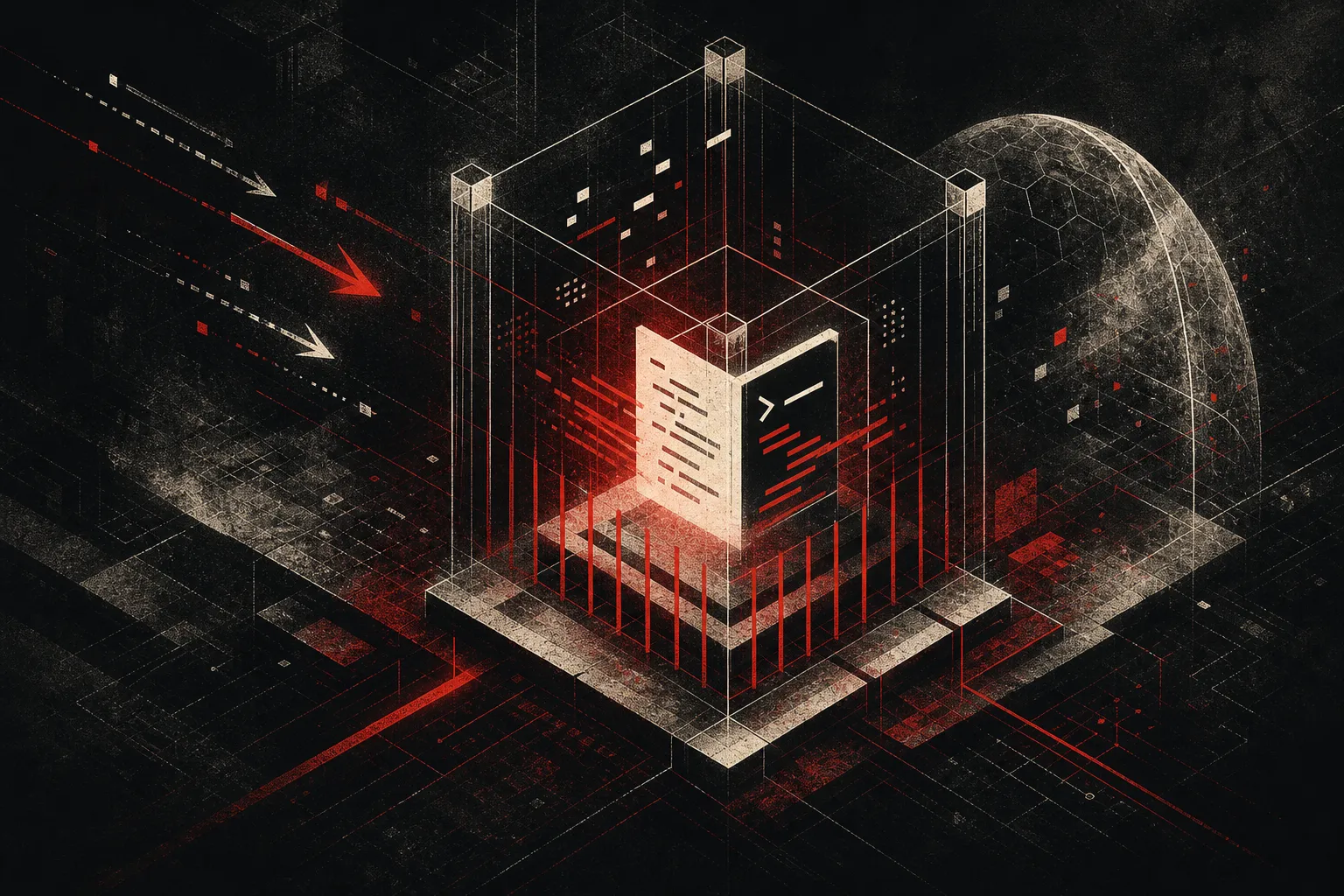 Redakční ilustrace: Claude Code Auto Mode má díru: Bezpečnostní mechanismus blokuje vlastní úklid