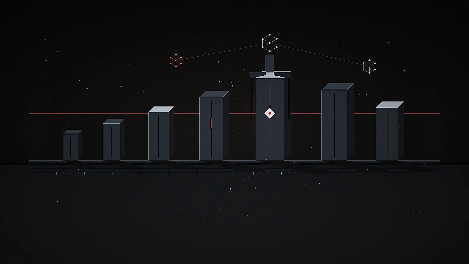 Editorial illustration: 2026 Made Coding Agents Routine and Left Humans the Harder Problems