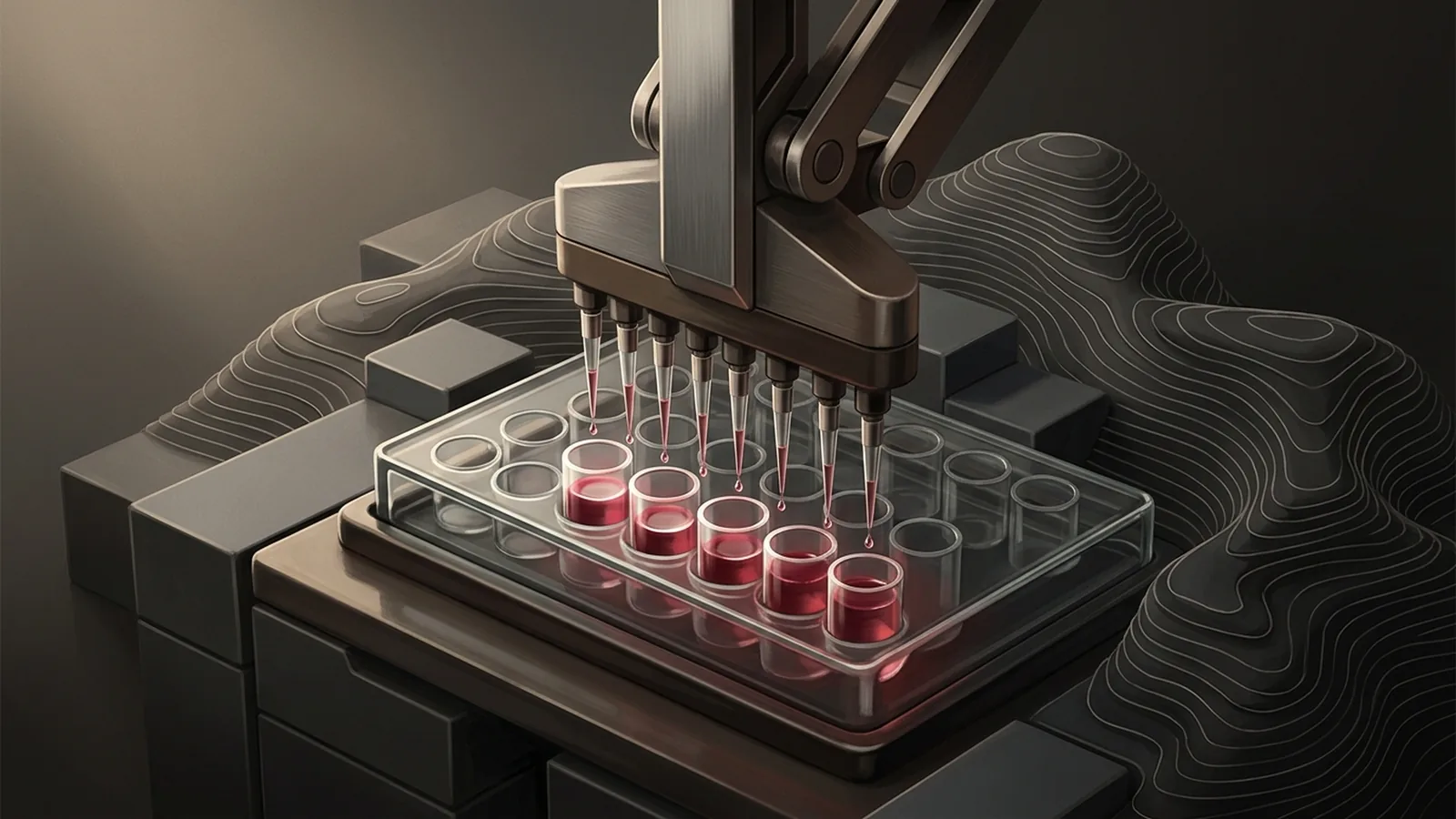 Redakční ilustrace: Google pustil AI agenty k pipetám, ale každý pokus stále hlídá člověk