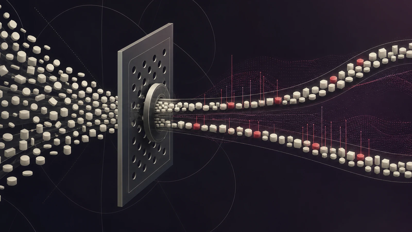 Editorial illustration: Anthropic shows how it plans to watermark text. The signal sits in token sampling